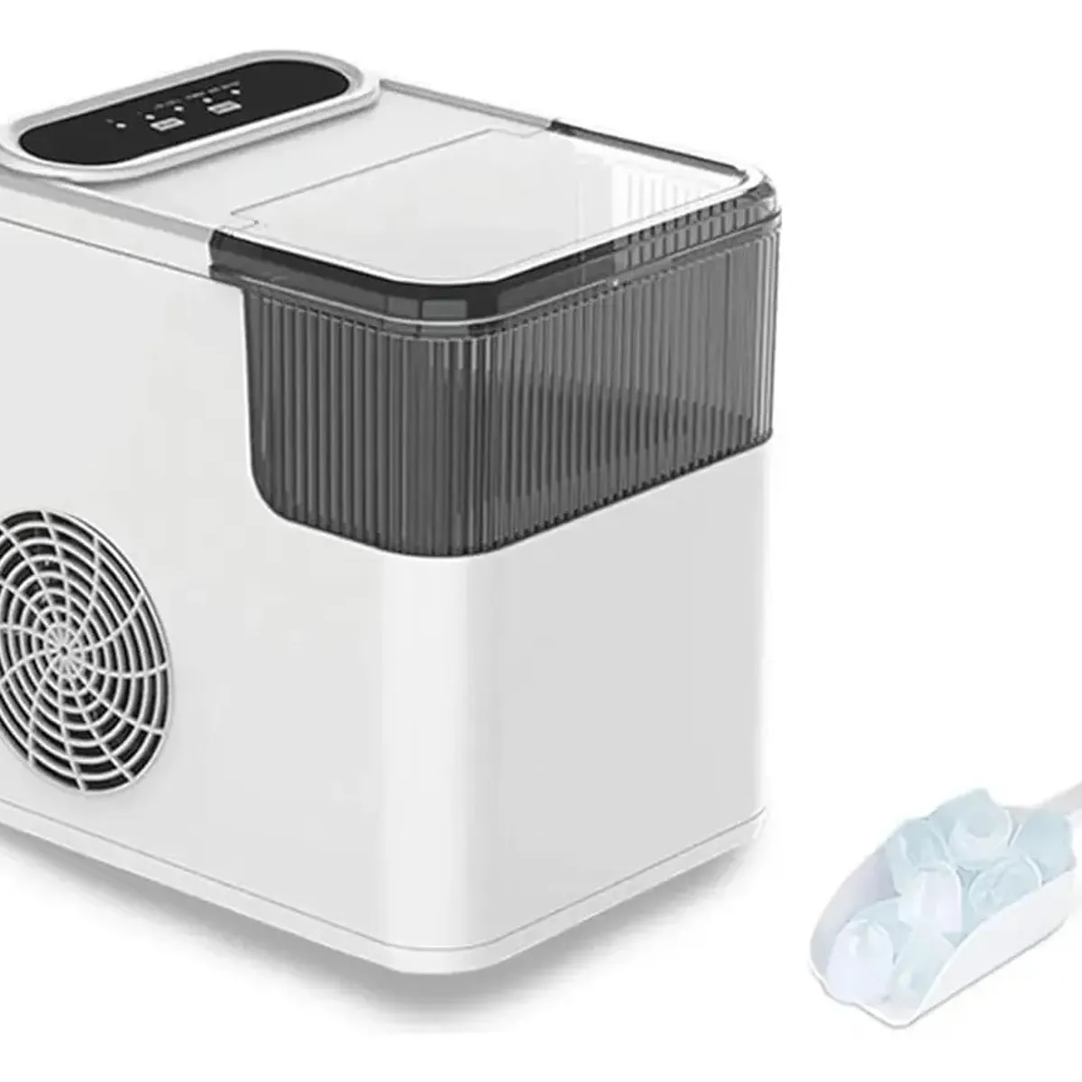 GENERICO - Maquina De Hacer Hielo Eléctrica 1.5 L Tubos De Hielo Agregar a favoritos