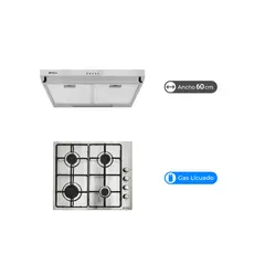 ALBIN TROTTER - Kit Duo Cocina Eko Plus Glp