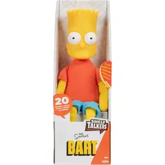 JAKKS PACIFIC - Peluche Bart Simpsons 30 Cm Con Altavoz Frases Ingles