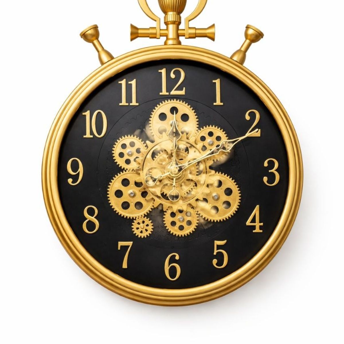 GENERICO - Reloj De Pared Decorativo Retro Vintage 37 X 39 Cm