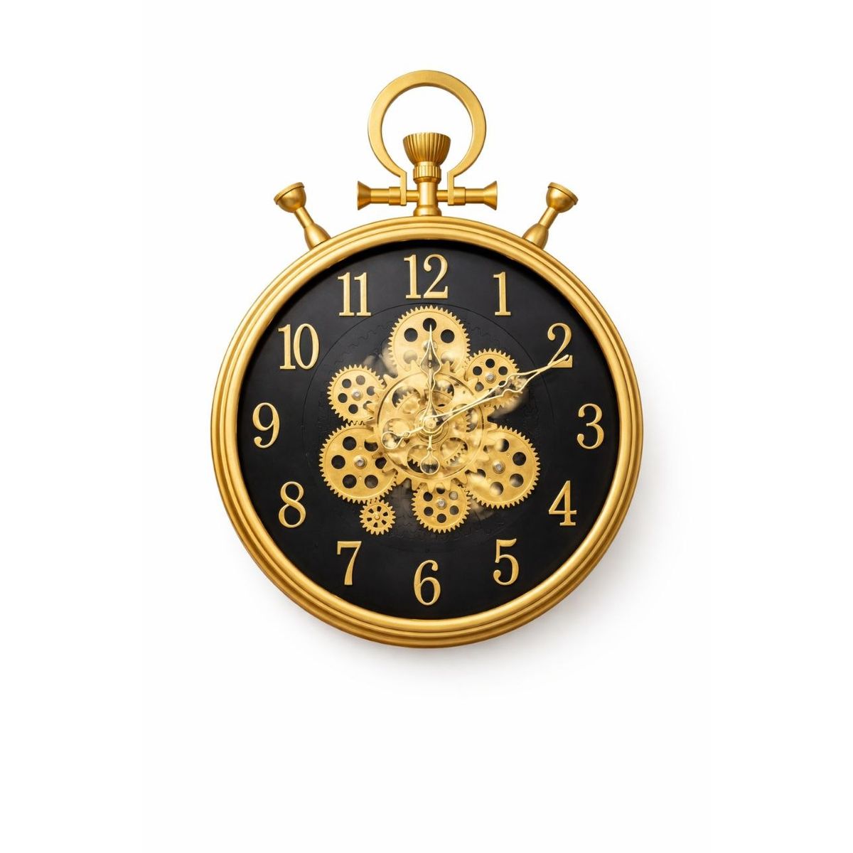 GENERICO - Reloj De Pared Decorativo Retro Vintage 37 X 39 Cm