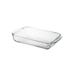 LIBBEY - BANDEJA / FUENTE DE HORNO RECTANGULAR VIDRIO 1.9LT