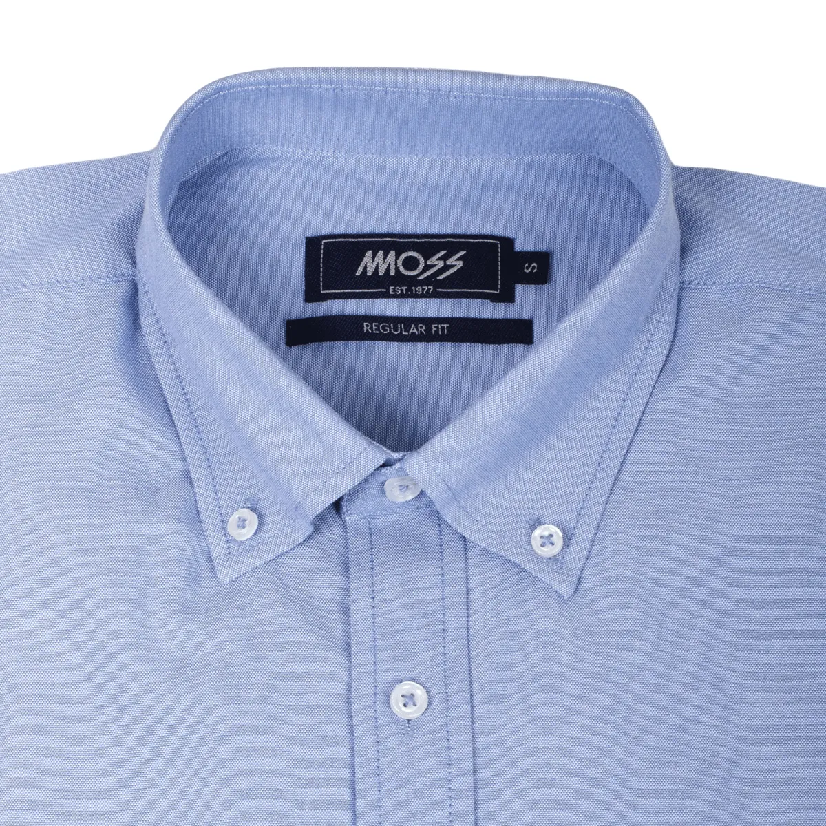 MOSS - Camisa Oxford Manga Larga