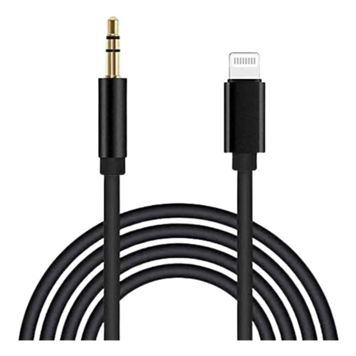 GENERICO - Cable Audio Auxiliar Lighting A Jack Macho 3.5mm