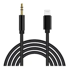 GENERICO - Cable Audio Auxiliar Lighting A Jack Macho 3.5mm