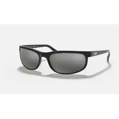 RAY BAN - Anteojos de sol Ray‑Ban Predator 2 NegroGris Oscuro 62 mm Lentes de Sol Polarizados RB2027 601W1 62‑19