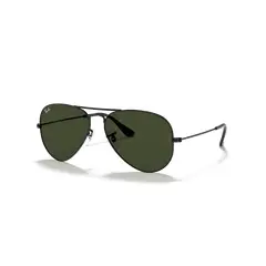 RAY BAN - Ray‑Ban Aviator NegroGris Verde 58 mm Lentes de Sol RB3025 L2823 58‑14