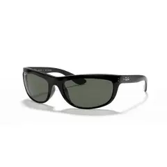 RAY BAN - Anteojos de sol Ray‑Ban Balorama Negro PulidoVerde Polarizado 62 mm Lentes de Sol RB4089 60158 62