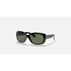 RAY BAN - Anteojos de sol Ray‑Ban Jackie Ohh NegroVerde Clásico G‑15 58 mm Lentes de Sol para Mujer RB4101 601 58‑17