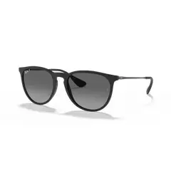 RAY BAN - Anteojos de sol Ray‑Ban Erika Negro de GomaGris Degradado Polarizado 54 mm Lentes de Sol RB4171 622T3 54‑18