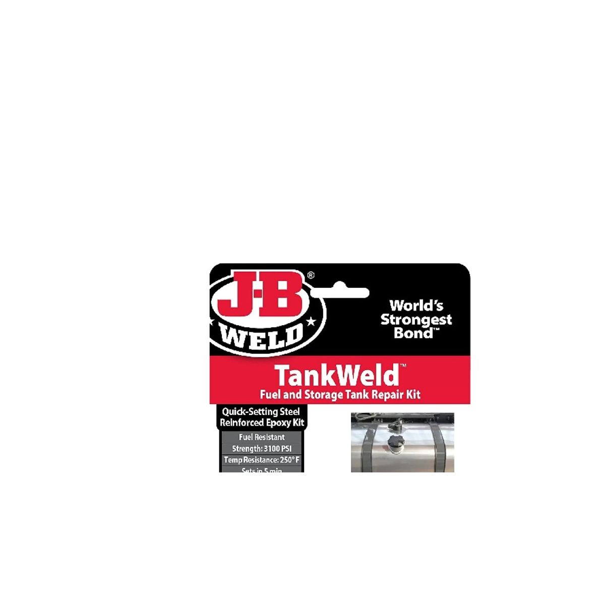 GENERICO - Kit de Reparación para Tanque de Combustible Metálico, Gris  J-B Weld 2110