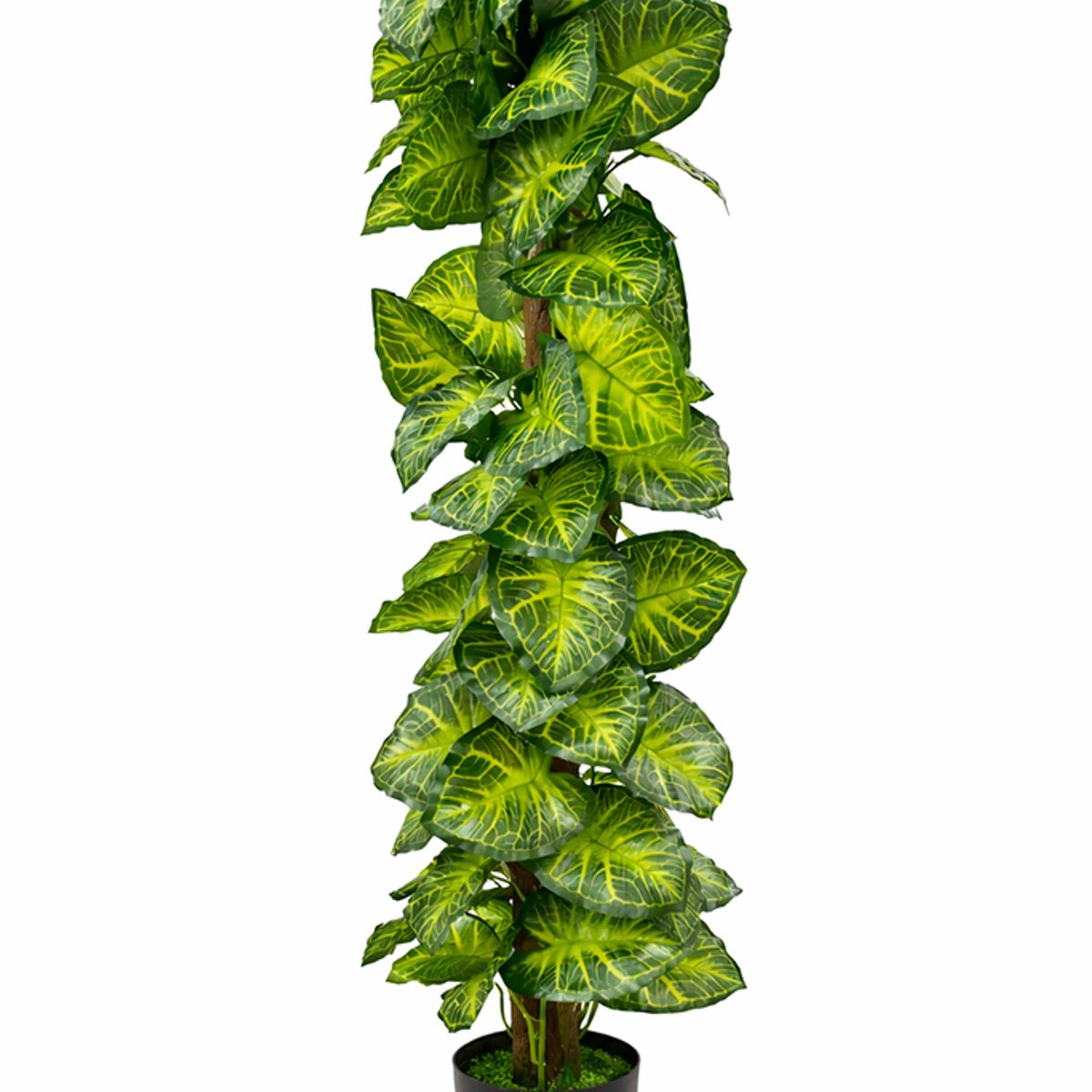 GENERICO - Planta Artificial Tropical Alocasia Grande Decoración Hogar