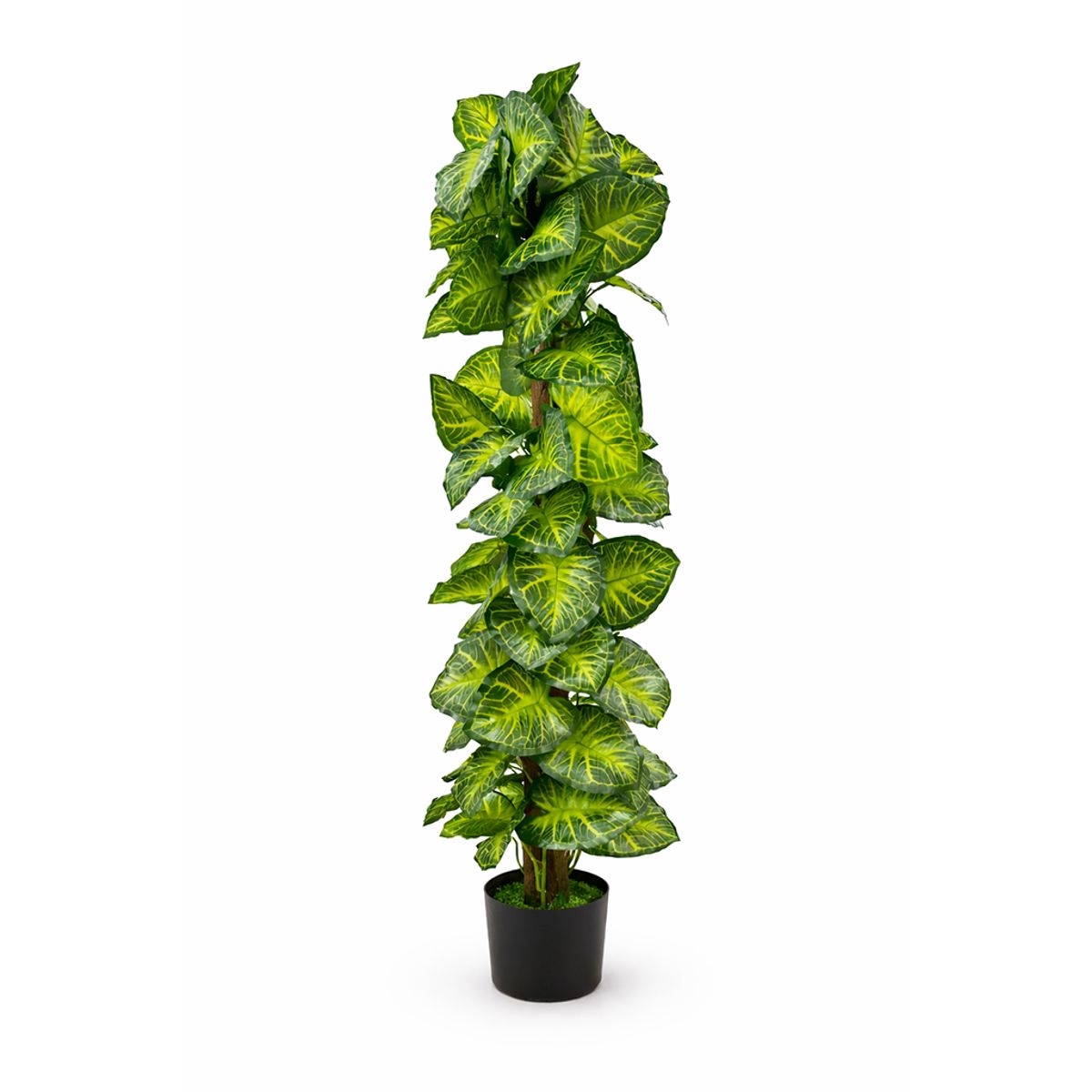 GENERICO - Planta Artificial Tropical Alocasia Grande Decoración Hogar