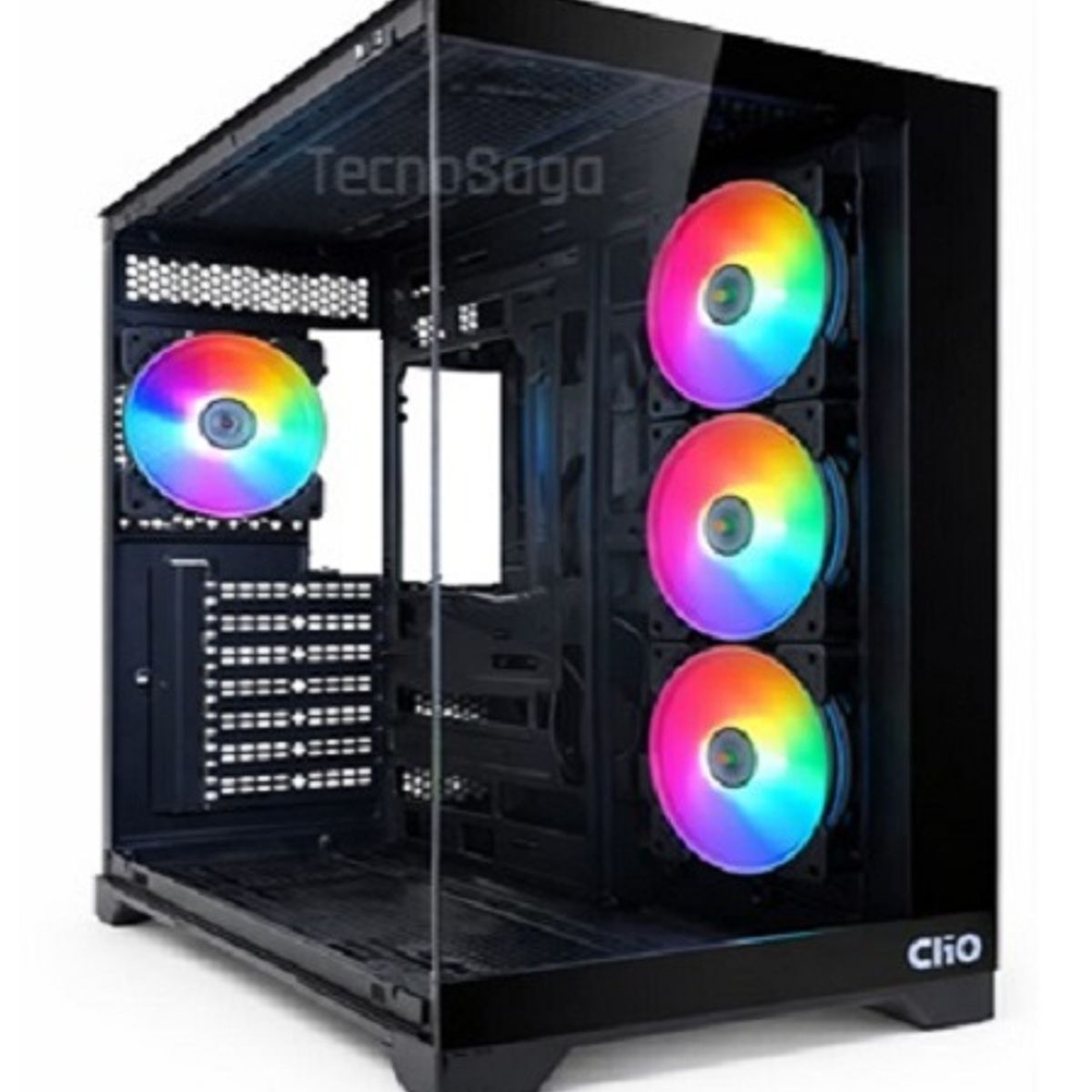 CLIO - GABINTE  ATX  CLIO VIDRIO TEMPLADO  S.FUNTE / S.FAN.