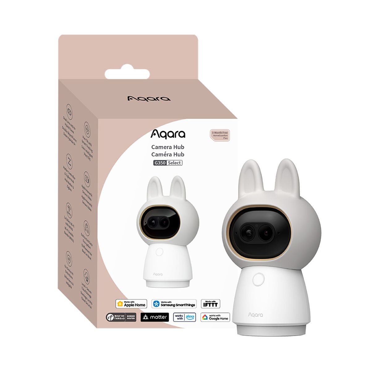 AQARA - Cámara de Seguridad Hub G350 4K Aqara