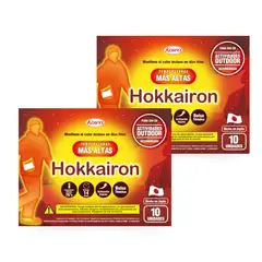 HOKKAIRO - Hokkairon Bolsa Térmica Temperaturas Más Altas PACK X2 20 Uni