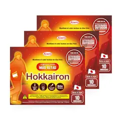 HOKKAIRO - Hokkairon Bolsa Térmica Temperaturas Más Altas PACK X3 30 Uni