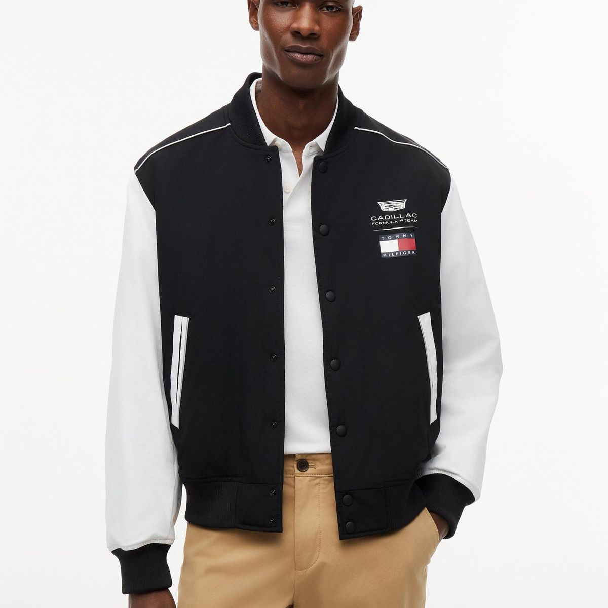 TOMMY HILFIGER - Chaqueta Unisex TH x Cadillac Fórmula 1 Negro Tommy Hilfiger