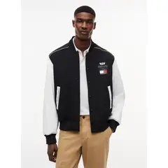 TOMMY HILFIGER - Chaqueta Unisex TH x Cadillac Fórmula 1 Negro
