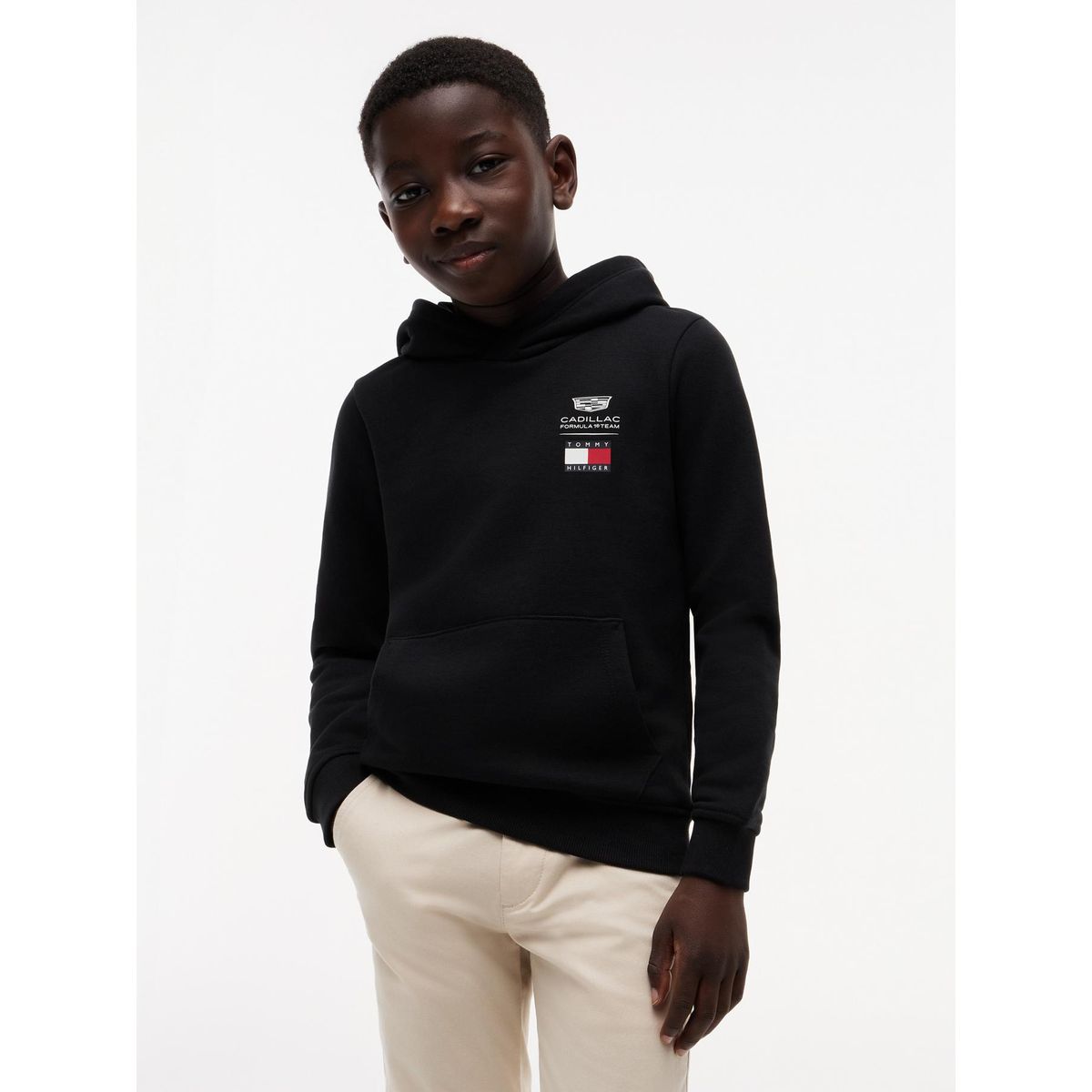 TOMMY HILFIGER - Polerón Unisex TH x Cadillac Fórmula 1 Negro Tommy Hilfiger
