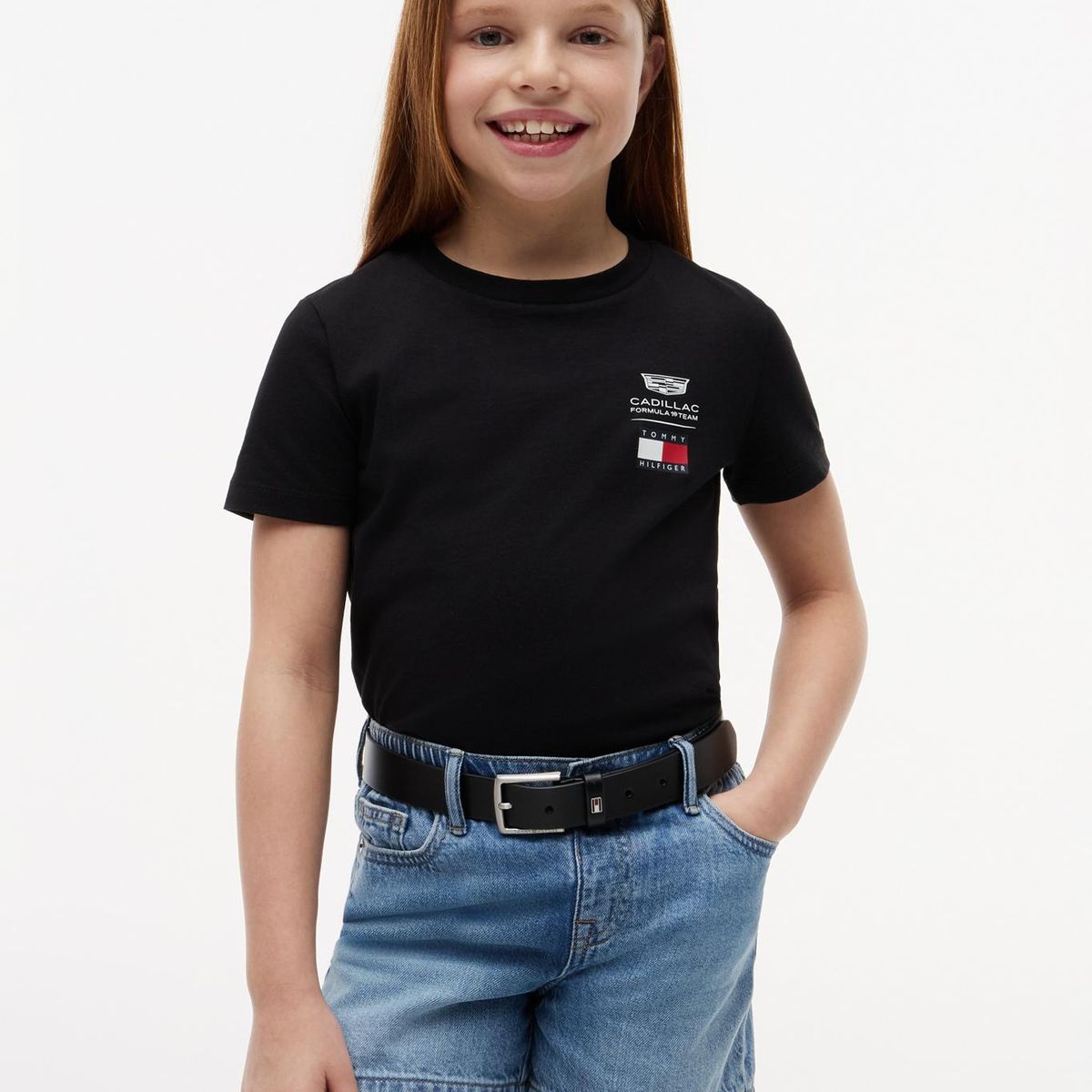 TOMMY HILFIGER - Polera Unisex TH x Cadillac Fórmula 1 Negro Tommy Hilfiger