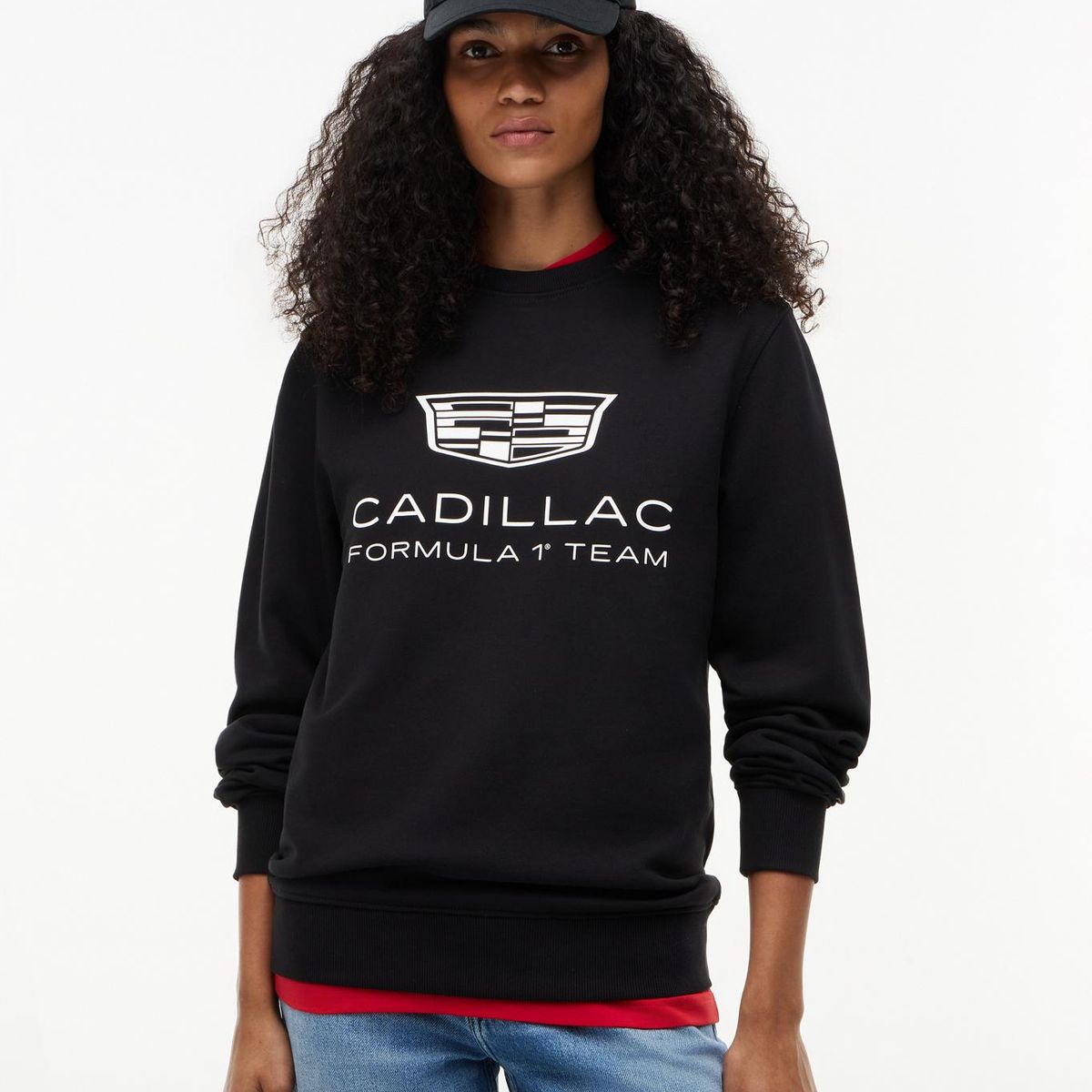 TOMMY HILFIGER - Polerón Unisex TH x Cadillac Fórmula 1 Negro Tommy Hilfiger