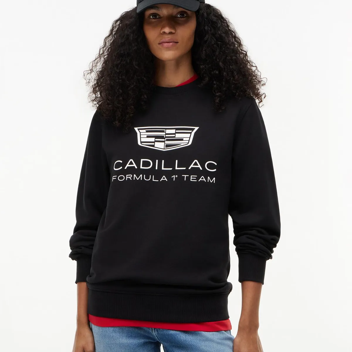 TOMMY HILFIGER - Polerón Unisex TH x Cadillac Fórmula 1 Negro Tommy Hilfiger