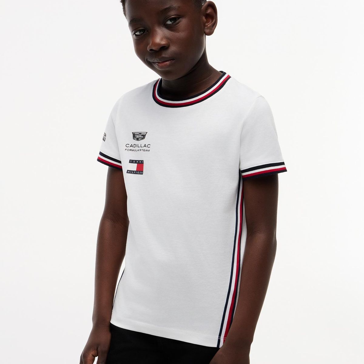 TOMMY HILFIGER - Polera Unisex TH x Cadillac Fórmula 1 Blanco Tommy Hilfiger