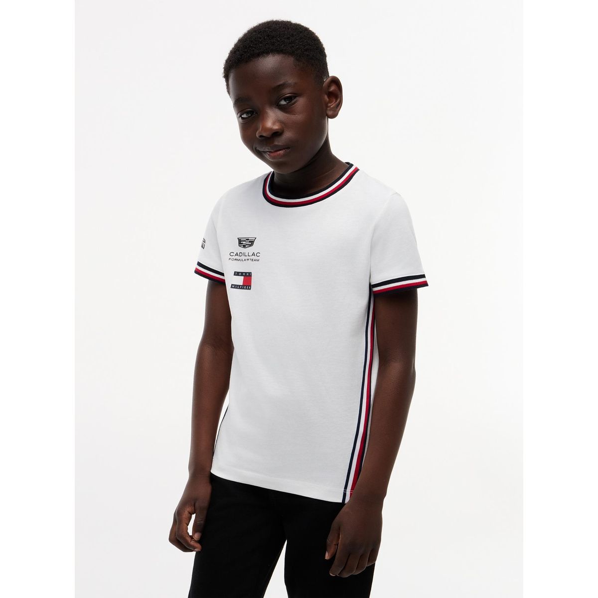 TOMMY HILFIGER - Polera Unisex TH x Cadillac Fórmula 1 Blanco Tommy Hilfiger