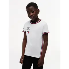 TOMMY HILFIGER - Polera Unisex TH x Cadillac Fórmula 1 Blanco