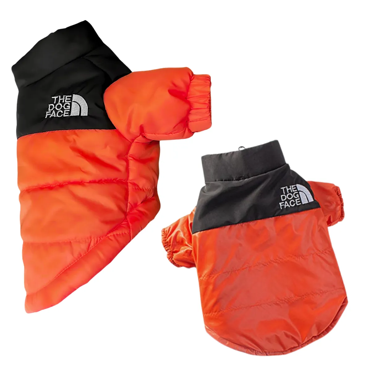 GENERICO - parka para perro the dog face naranja TALLA S