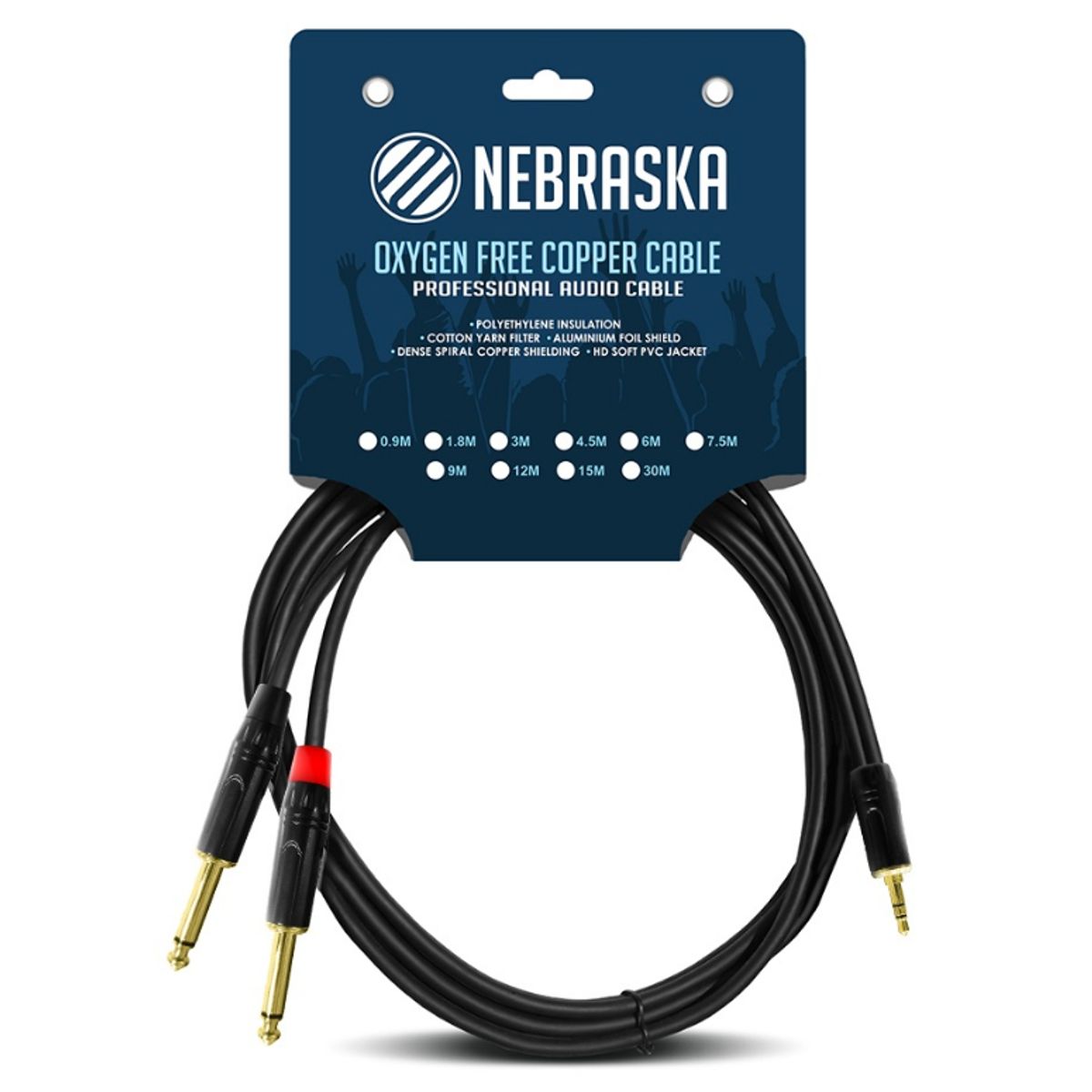 GENERICO - Cable MiniPlug a Plug Nebraska JJ-018
