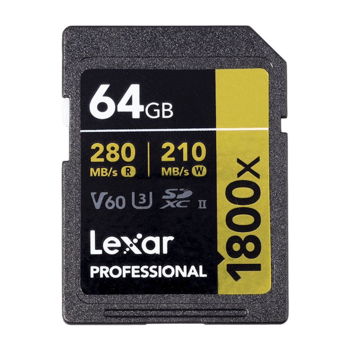 LEXAR - Sd Lexar Professional 1800x 64gb V60 Uhs-ii 280mbs