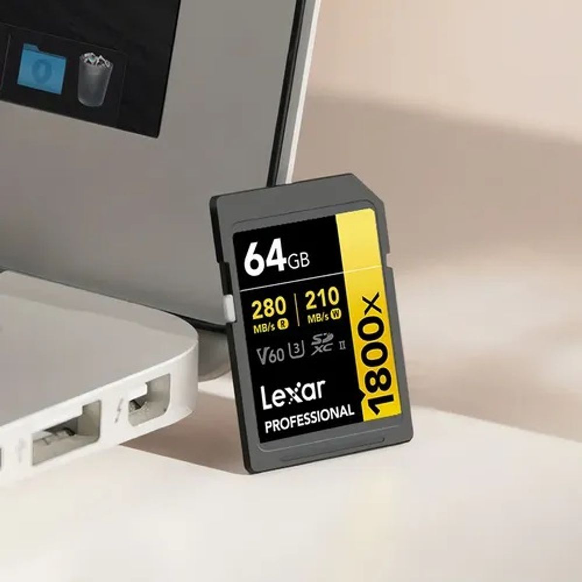 LEXAR - Sd Lexar Professional 1800x 64gb V60 Uhs-ii 280mbs