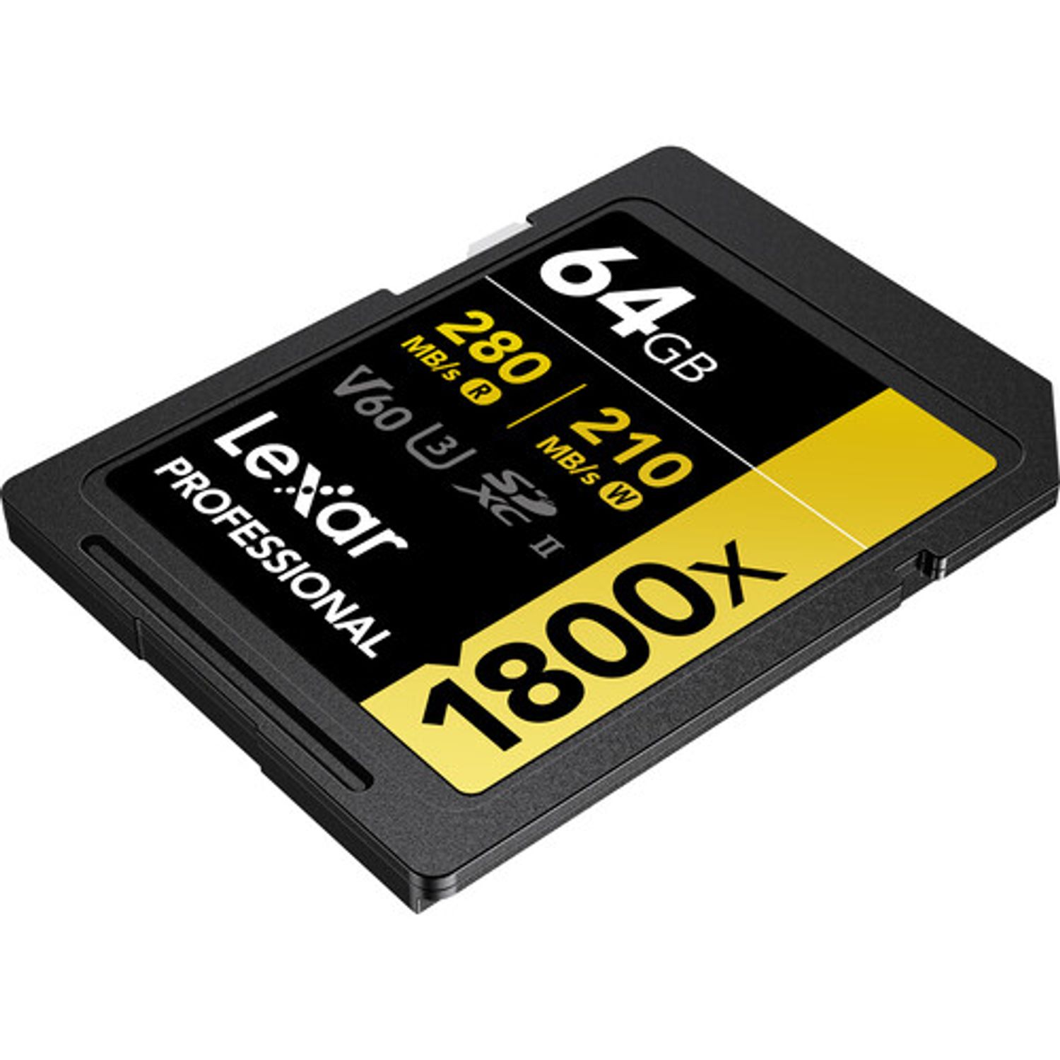 LEXAR Sd Lexar Professional 1800x 64gb V60 Uhs-ii 280mbs