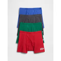 GAP - Pack 4 Calzoncillos Niño Multicolor