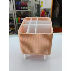 GENERICO - Organizador de maquillaje para cosméticos y brochas medidas 8.1cm x 8.1cm xn 10cm x 8cm
