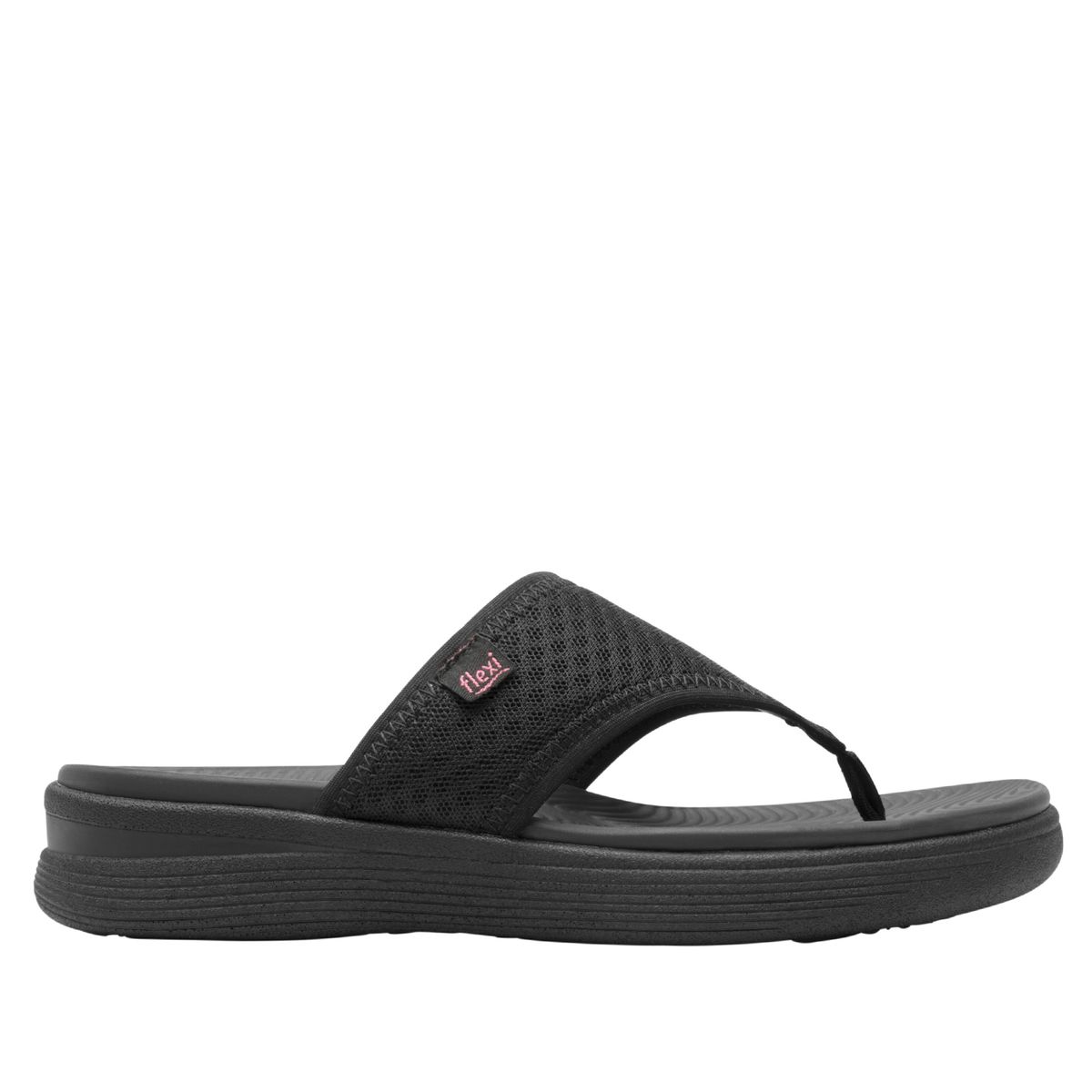 FLEXI - Sandalia Mujer Delta 114002 Negra Flexi