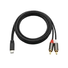 GENERICO - Cable USB-C a 2 RCA Nebraska TCD-RC