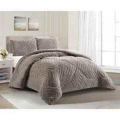 GENERICO - COBERTORES CON DISEÑOTEXTURIZADOS PARA INVIERNO SHERPAS CON CHIPORROS