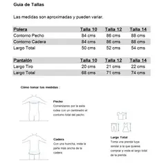 KOWHAI - Pijama Niña Estampado Sakura