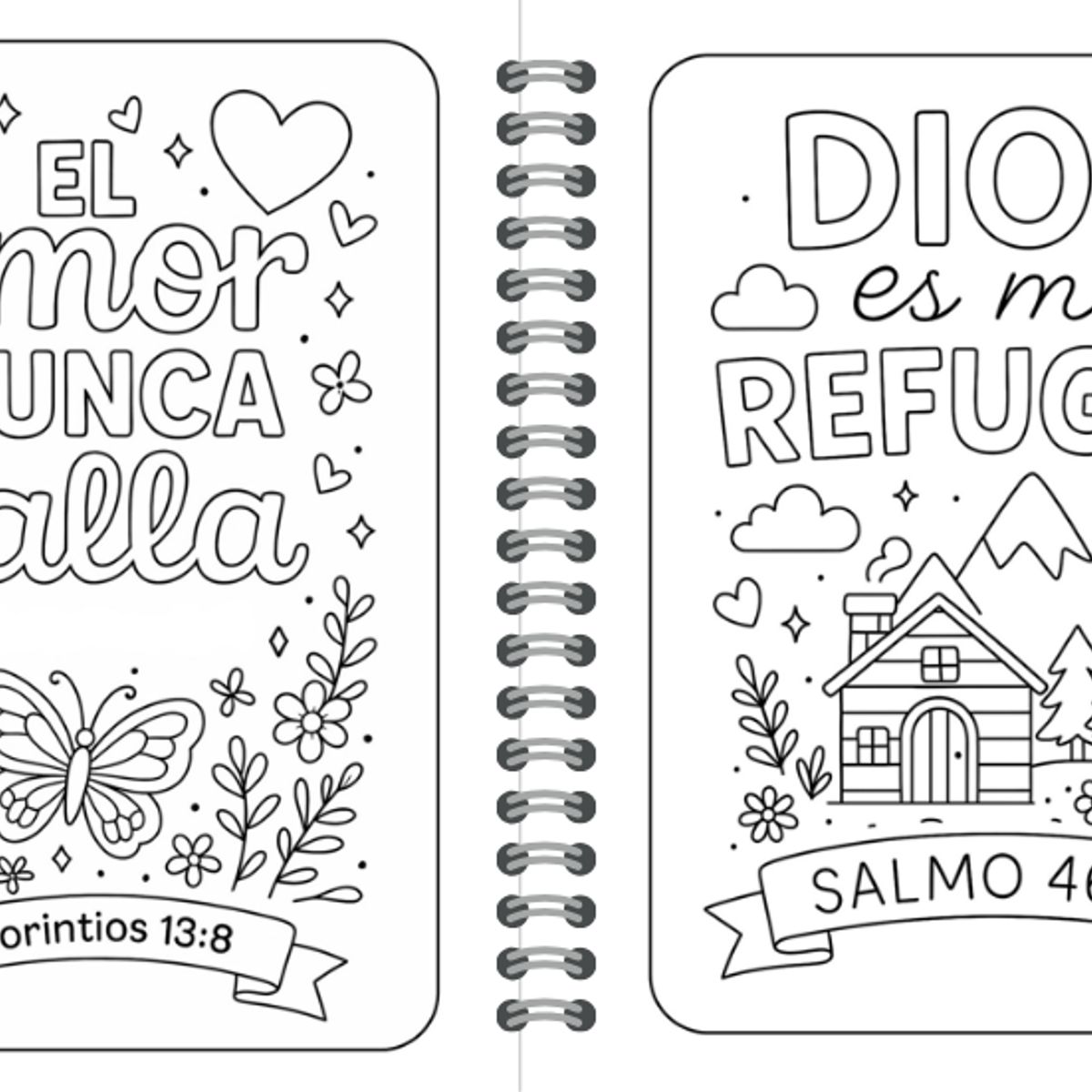 ELAB PROPIA - Cuaderno colorear versículos bíblicos