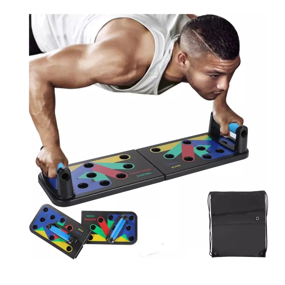 GENERICO - Tabla Para Flexiones Push Up Entrenamiento Muscular Superior