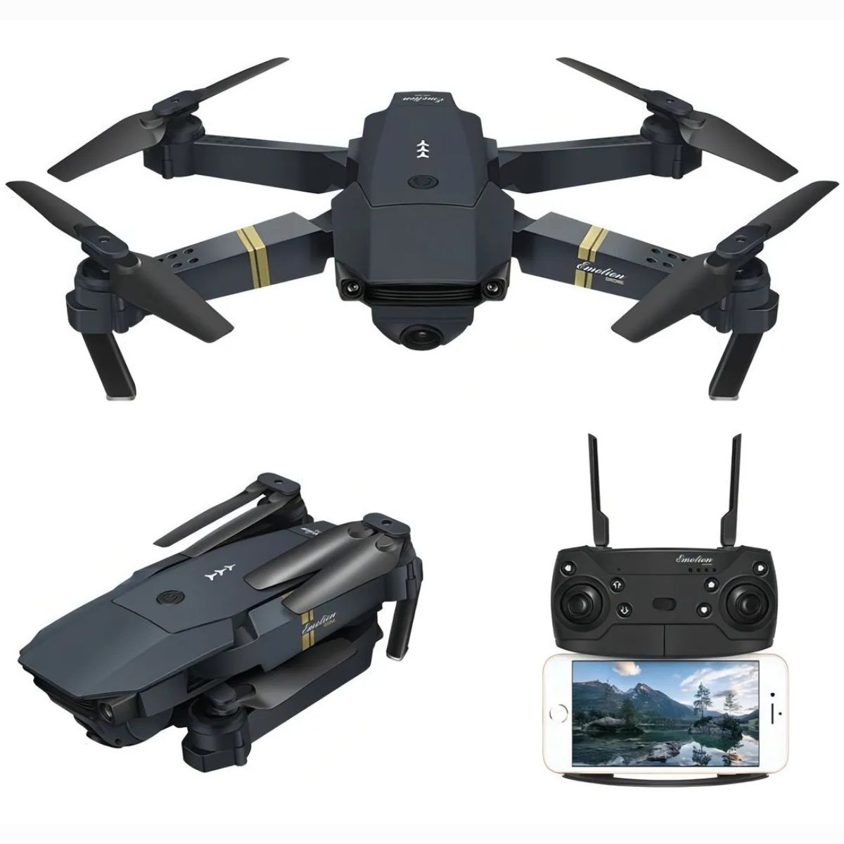 GENERICO - Dron de Fotografía Aérea 998 Pro Micro