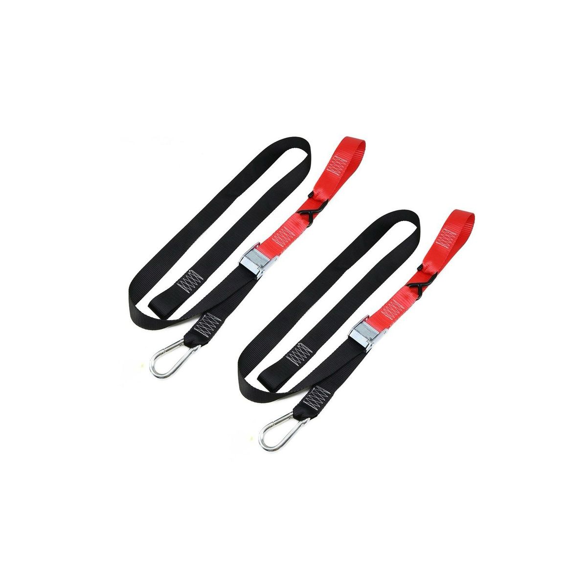 GENERICO - Par De Eslingas Moto Correa Amarre Heavy Duty Tie Down Strap Bicolor