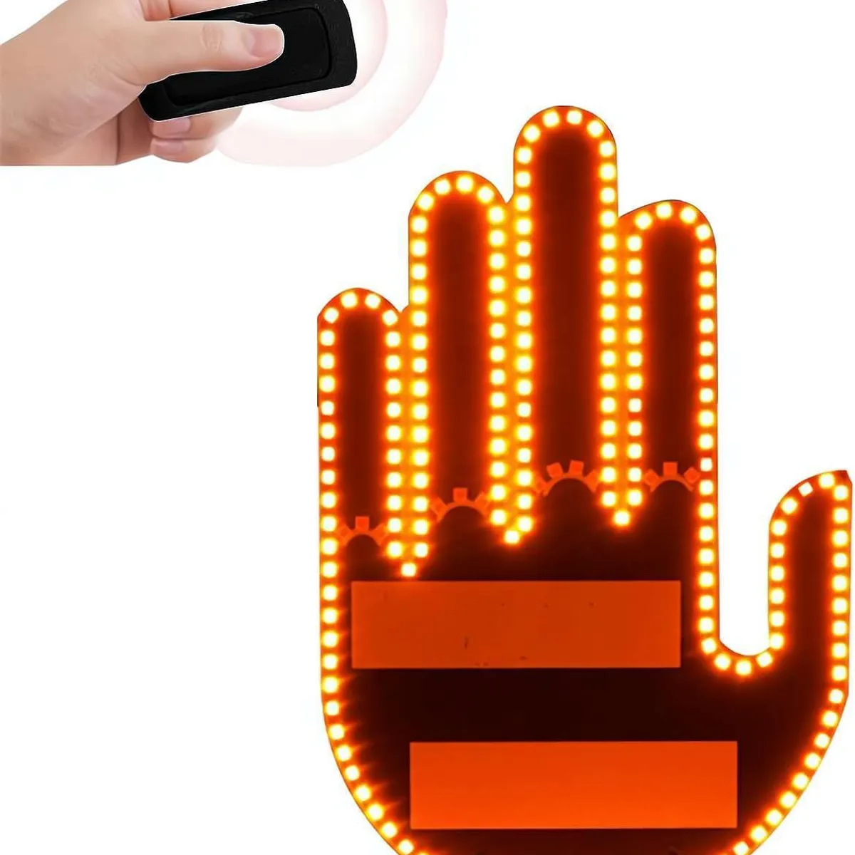 MOVI - Señalizador LED para Auto  Mano Direccional Luminosa para Vehículos con Control