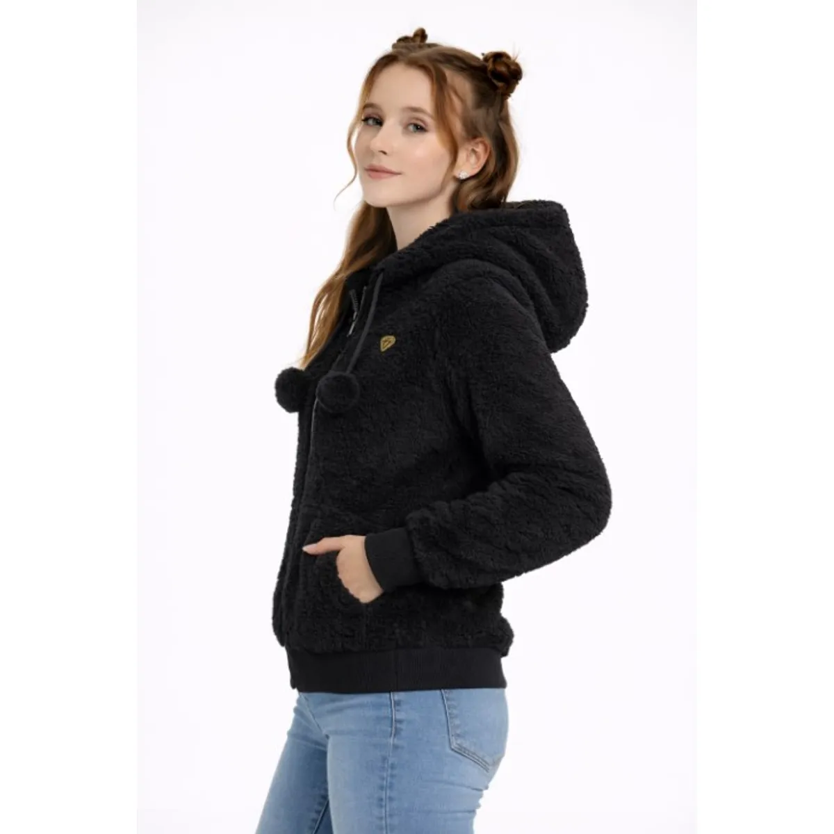 AGW - Poleron peludo mujer