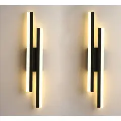 ARTIHOGAR - Pack 2 Lamparas Aplique Pared Led 16 W Interior