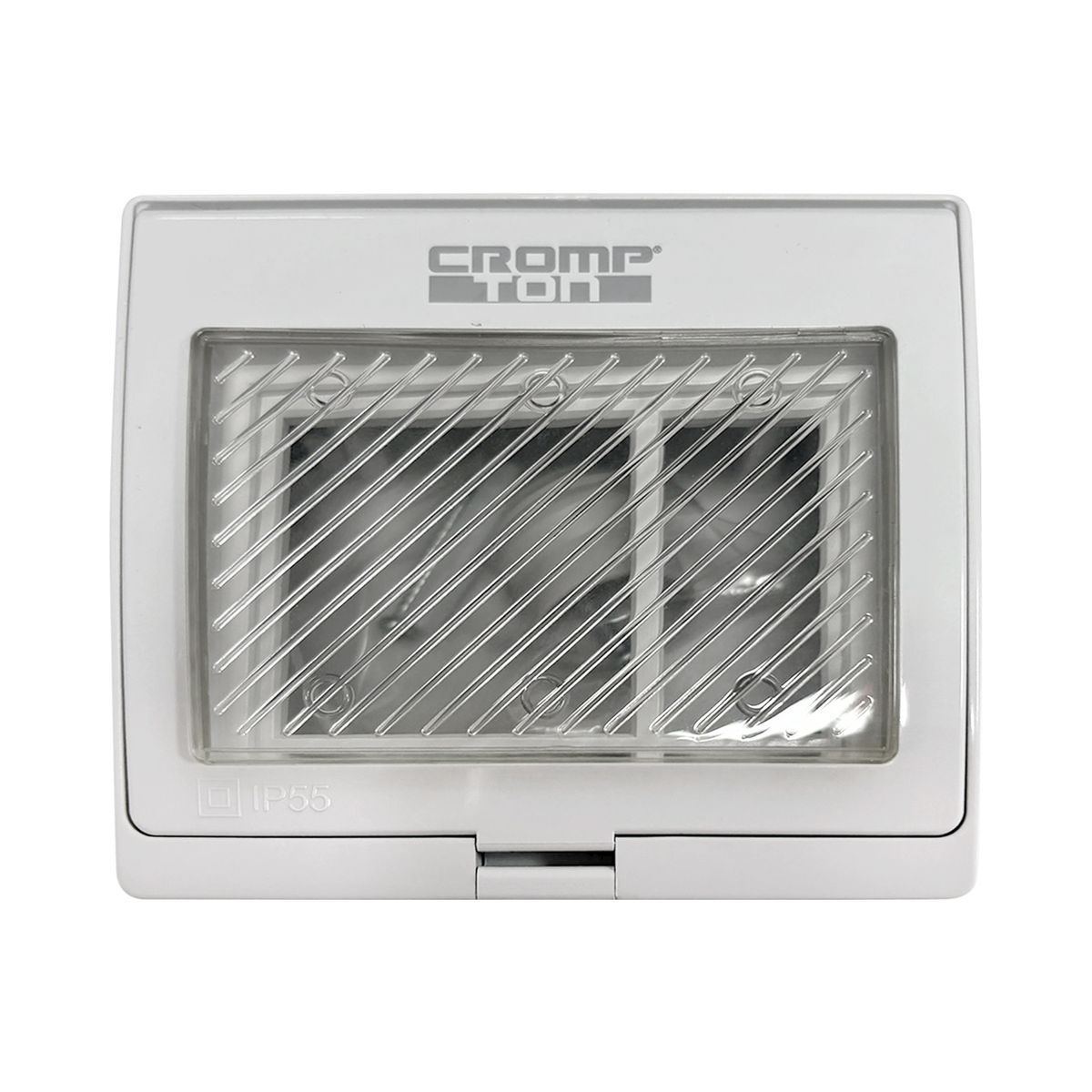 CROMPTON - Caja 3 Módulos Hidrobox  Interperie Ip55 Sobrepuesta
