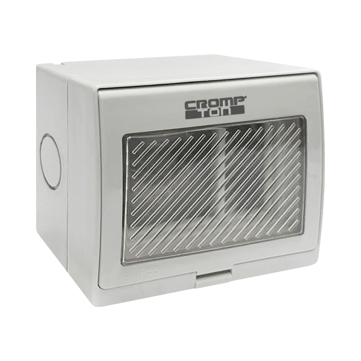 CROMPTON - Caja 3 Módulos Hidrobox  Interperie Ip55 Sobrepuesta